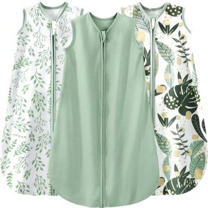 Yoofoss Baby Sleep Sack 6-12 Months Wearable Blanket for Babies Sack 3 Pack